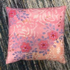 Anthropologie Throw Pillow with Removable Insert